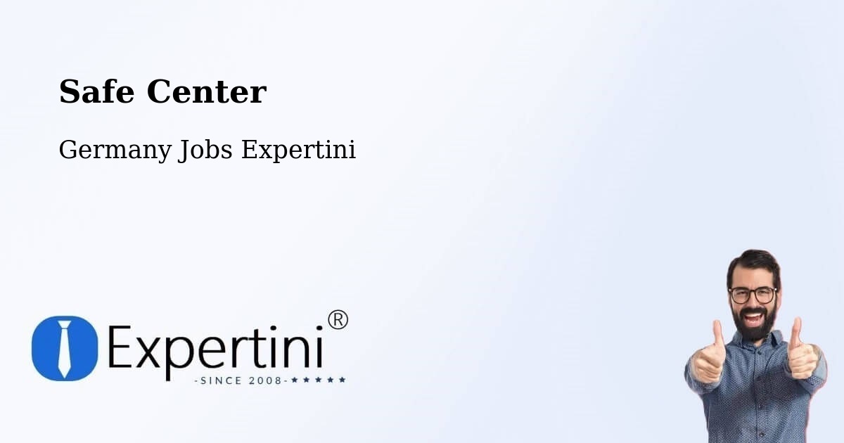 Safety Center – Warnemünde - Germany Jobs Expertini