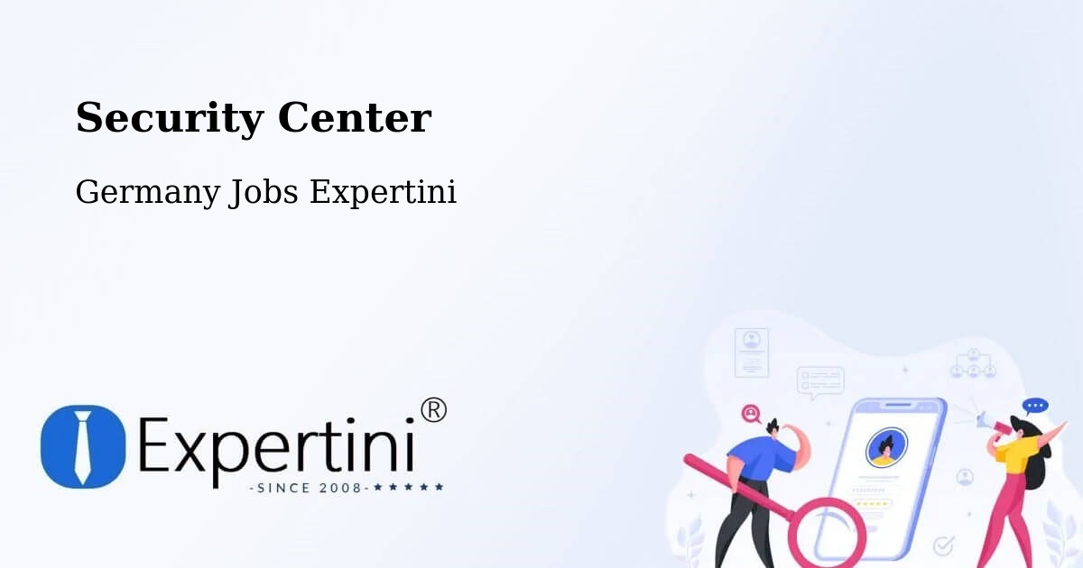 Security & Compliance – Warnemünde - Germany Jobs Expertini